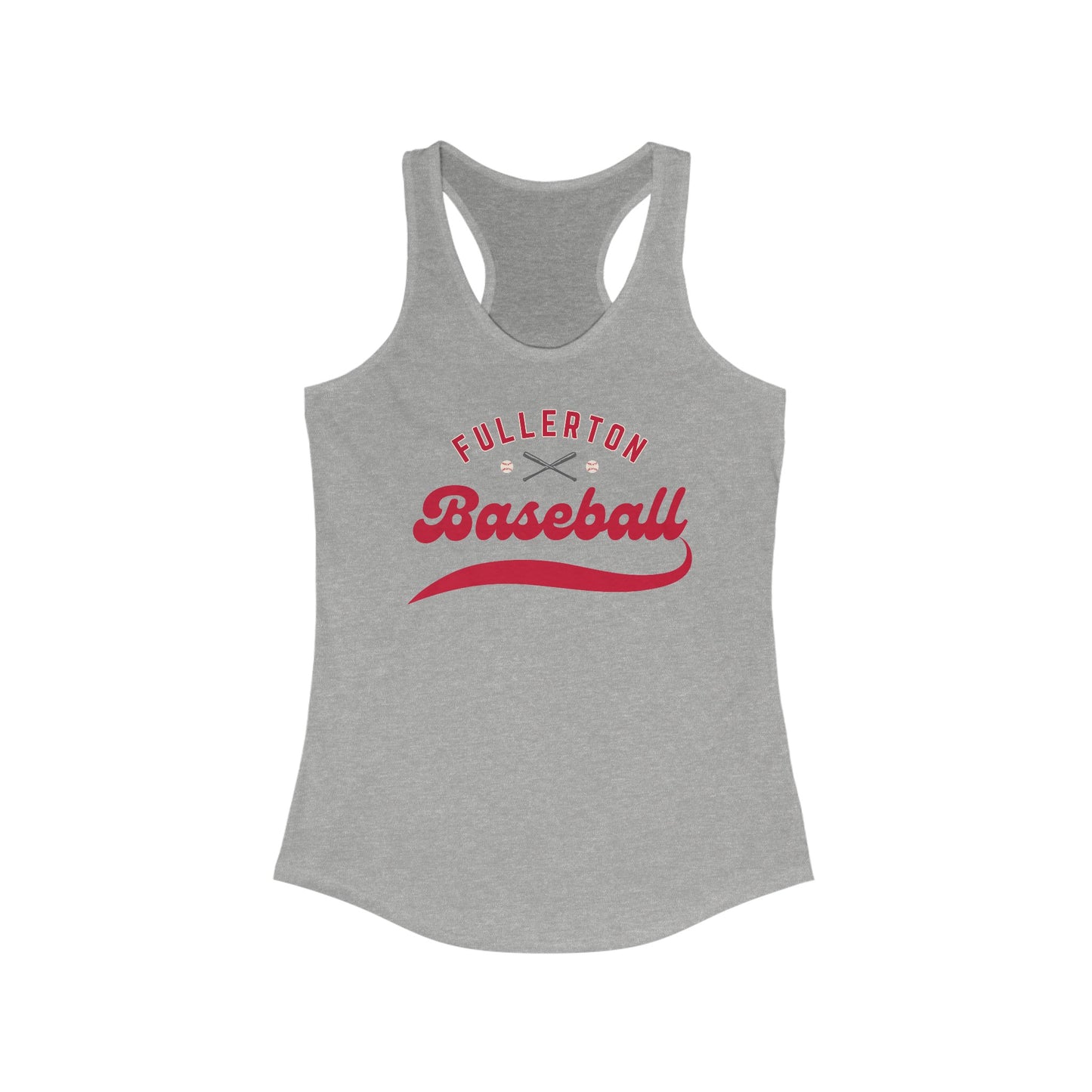 Fullerton Baseball Women's Racerback Tank