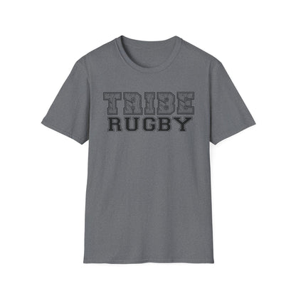 Tribe Rugby Unisex Softstyle T-Shirt Black Logo