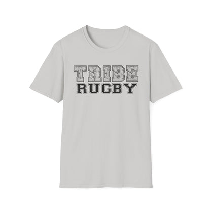 Tribe Rugby Unisex Softstyle T-Shirt Black Logo