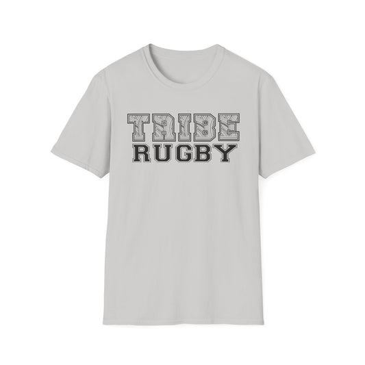 Tribe Rugby Unisex Softstyle T-Shirt Black Logo