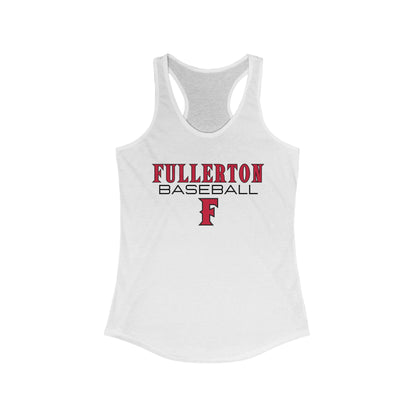 Fullerton Baseball Women's Racerback Tank