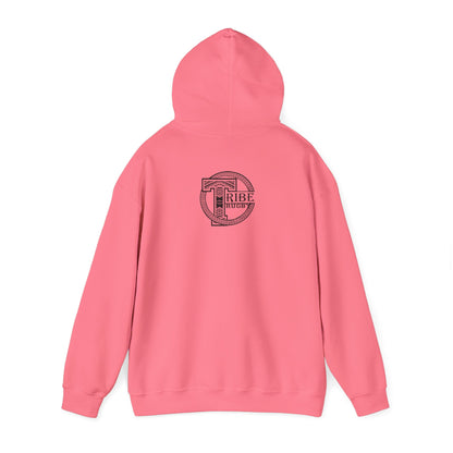 Tribe Rugby Hoodie Gildan - Black Logo