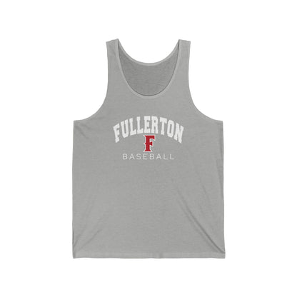 Fullerton Baseball - Unisex Jersey Tank Top