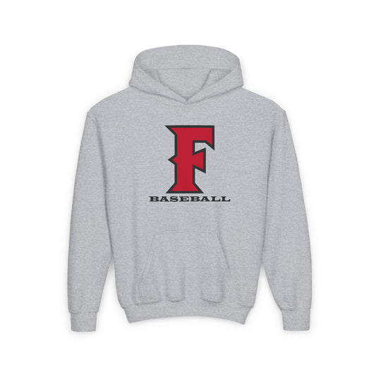 Fullerton Baseball Youth Heavy Blend Hooded Sweatshirt