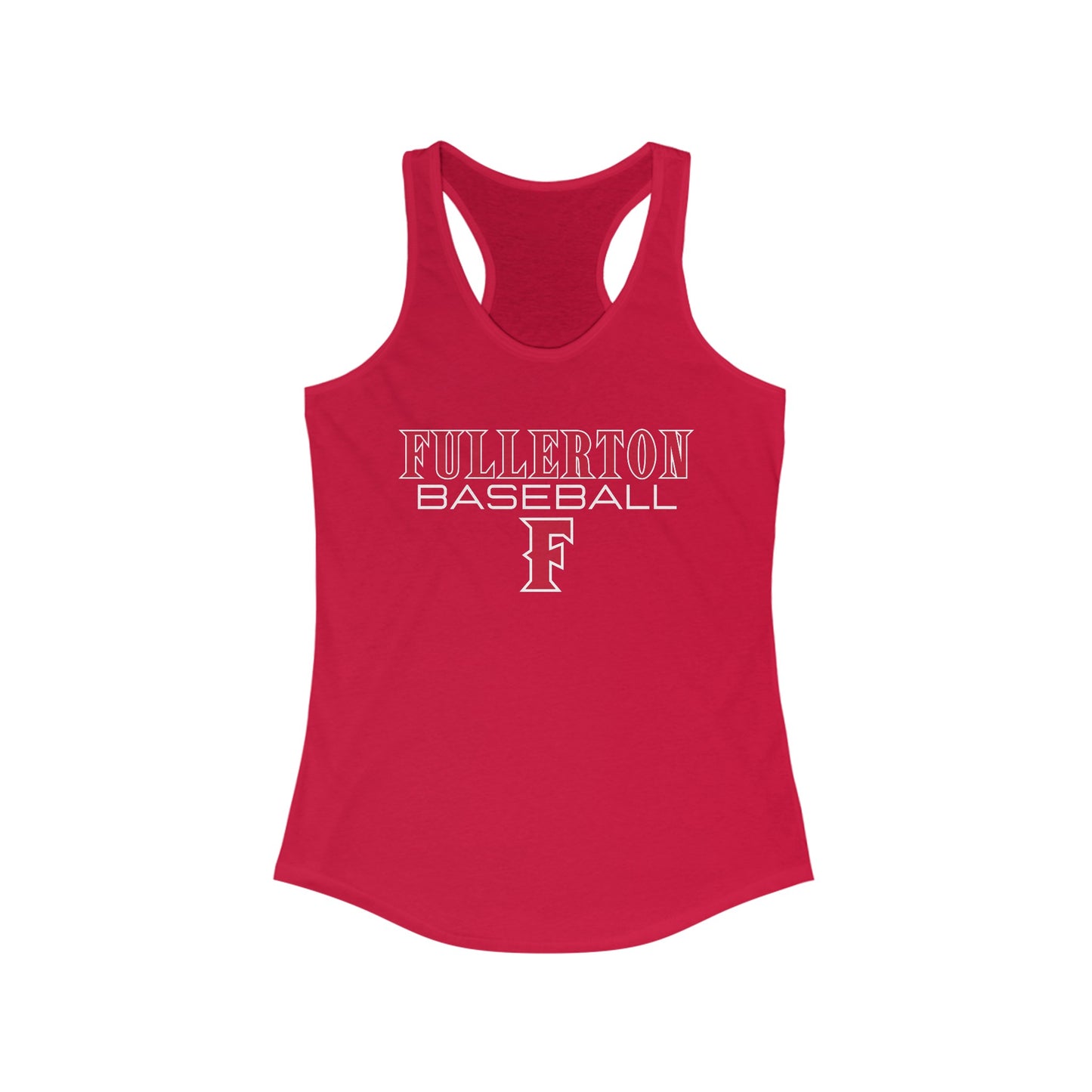 Fullerton Baseball Women's Racerback Tank