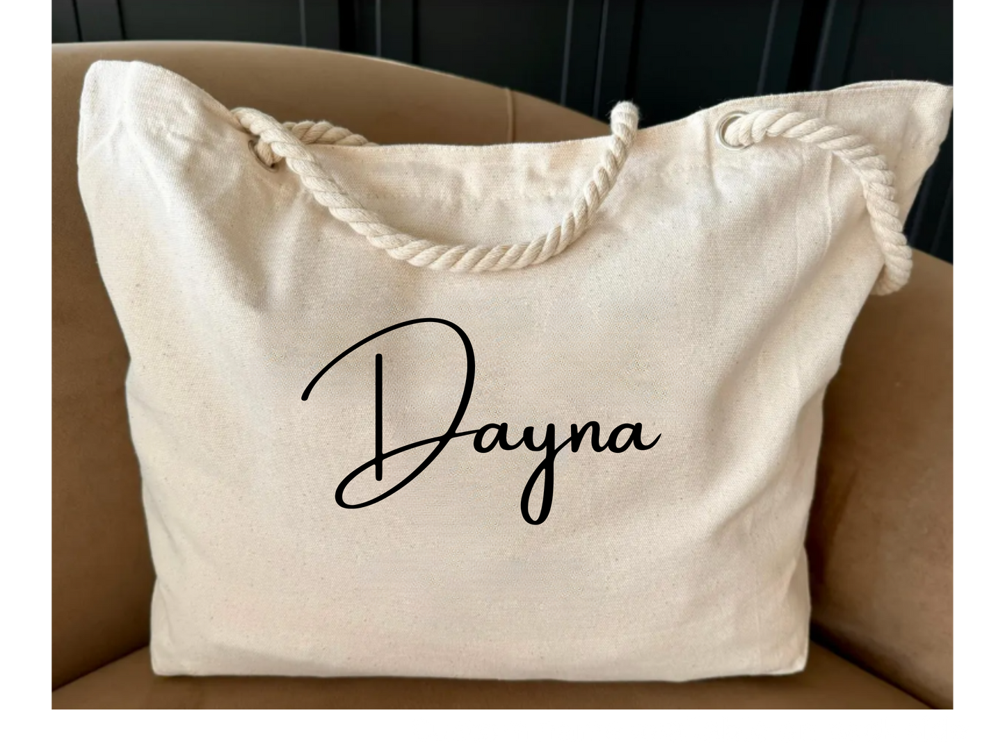 Rugby - Rope handle tote bag