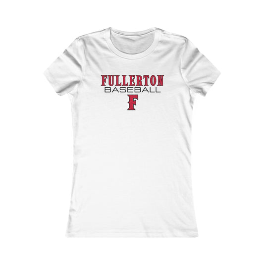 Fullerton Baseball Women's Favorite Tee