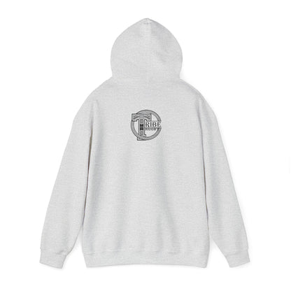 Tribe Rugby Hoodie Gildan - Black Logo