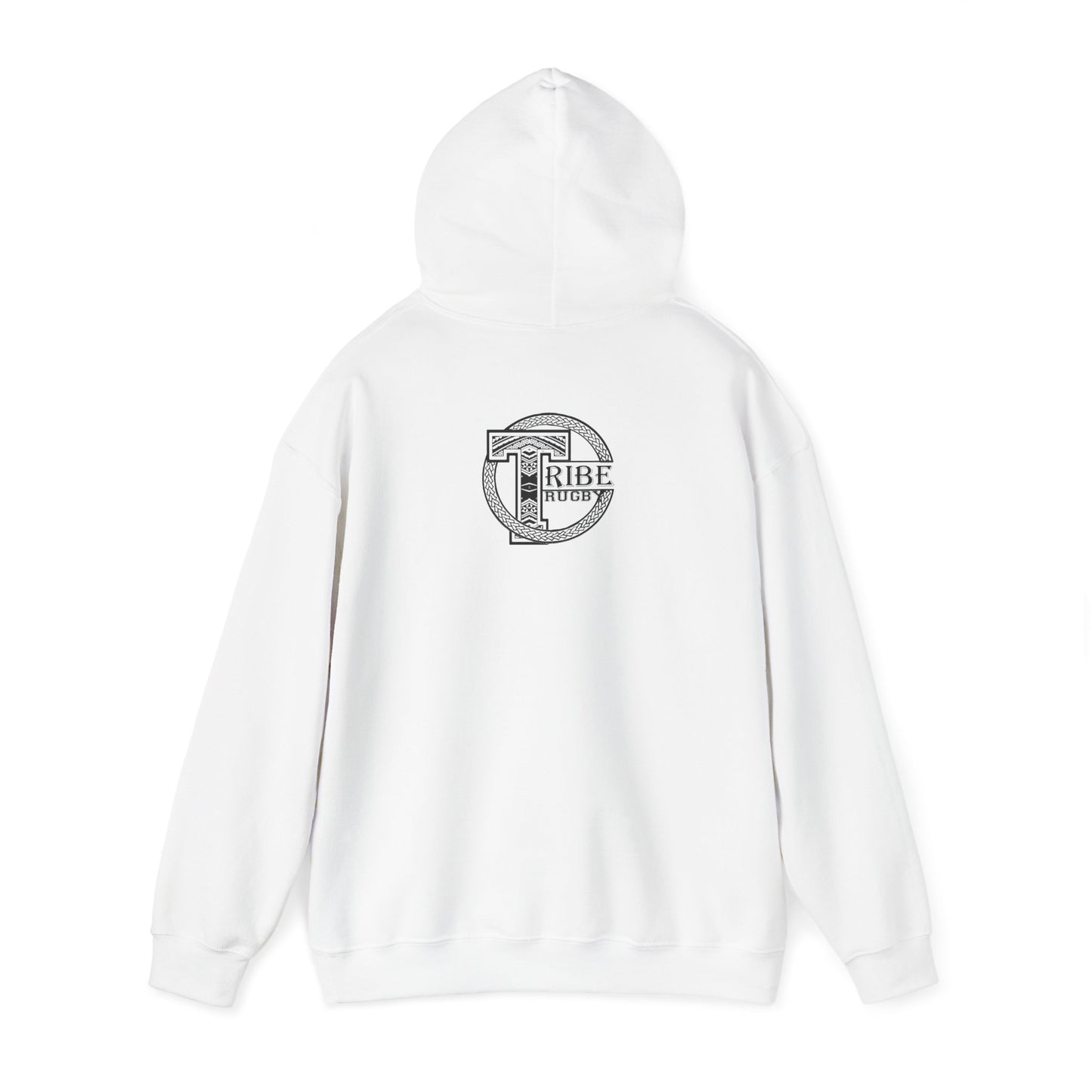 Tribe Rugby Hoodie Gildan - Black Logo