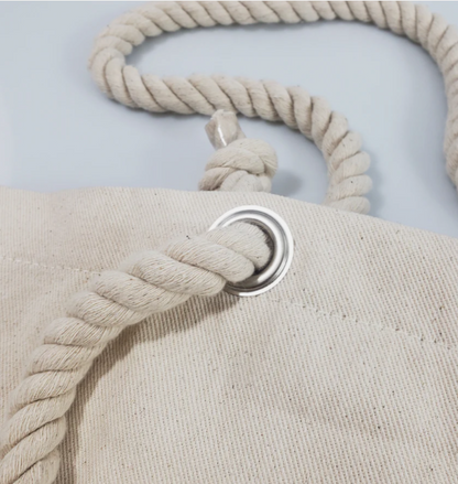 Baseball - Rope handle tote bag